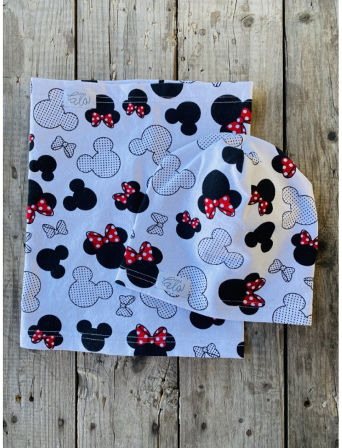 Teplákový tunel - vzorovaný - jednovrstvový