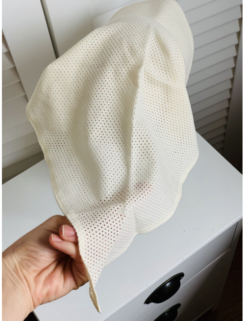 Šatka dierková SUMMER - maslová - LEN DO VYPREDANIA ZÁSOB