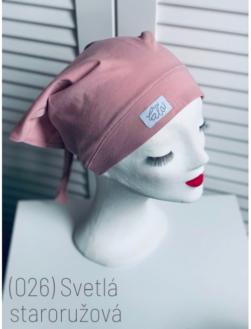 Úpletová šatka SUMMER bez šiltu - na viazanie