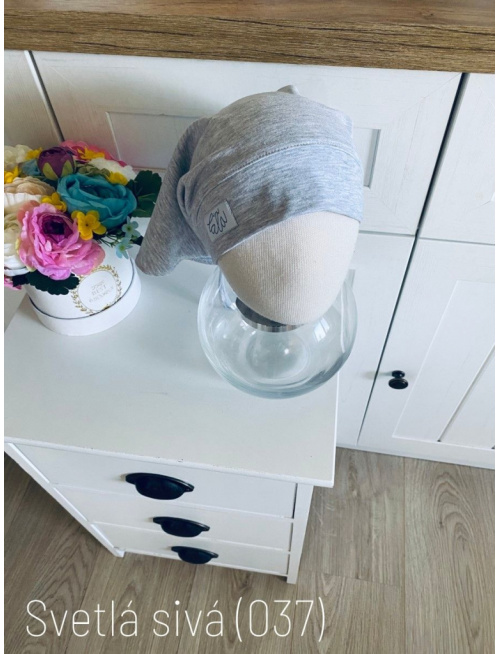 Úpletová šatka SUMMER bez šiltu - na viazanie