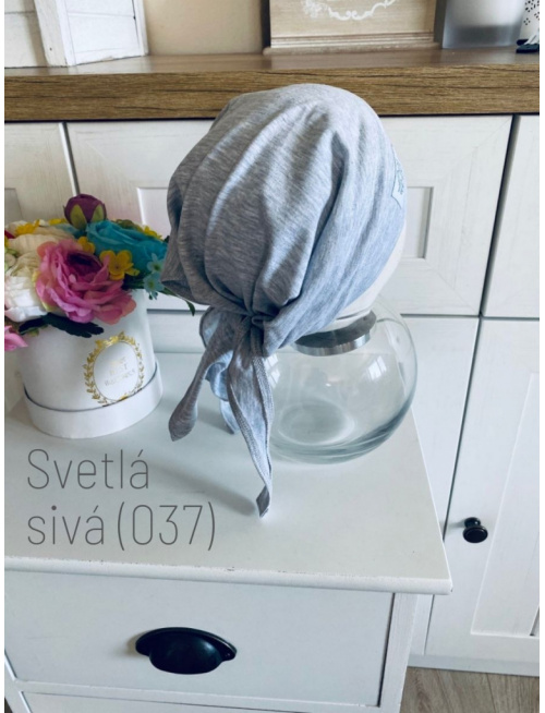 Úpletová šatka SUMMER bez šiltu - na viazanie