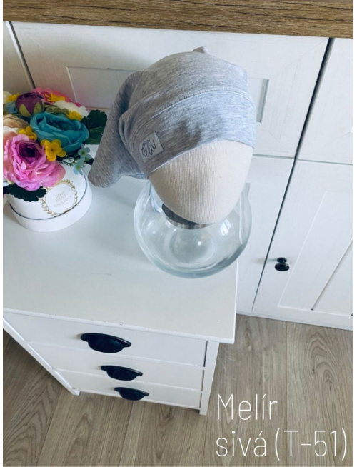 Tepláková šatka SUMMER bez šiltu - na viazanie