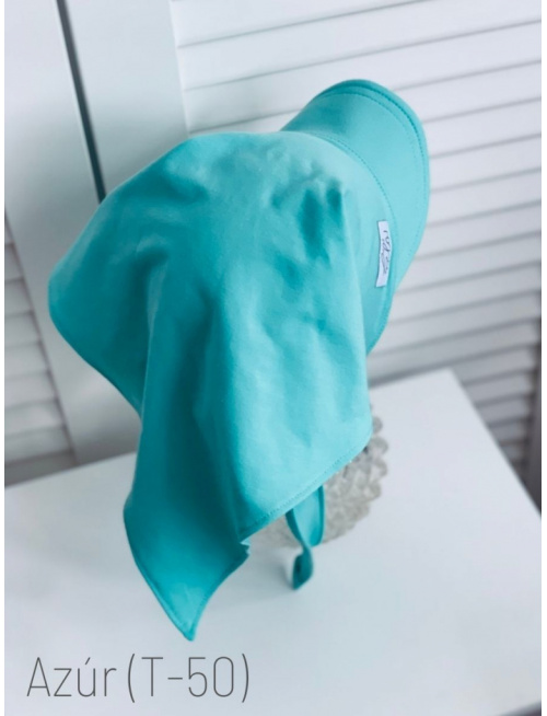 Tepláková šatka SUMMER so šiltom - na viazanie