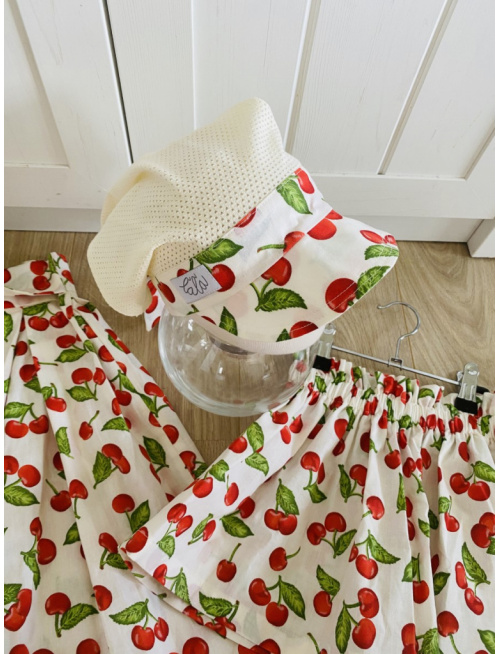 Dierková úpletová šatka ZOJA - na viazanie - Čerešňa - LEN DO VYPREDANIA ZÁSOB