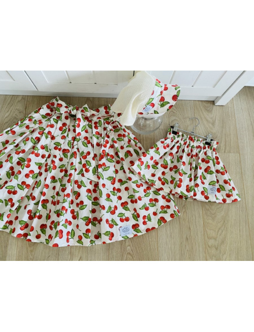 Dierková úpletová šatka ZOJA - na viazanie - Čerešňa - LEN DO VYPREDANIA ZÁSOB