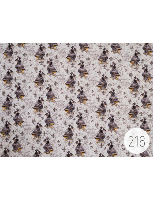 Vzorovaná úpletová šatka bez šiltu na uzol MAŤKO