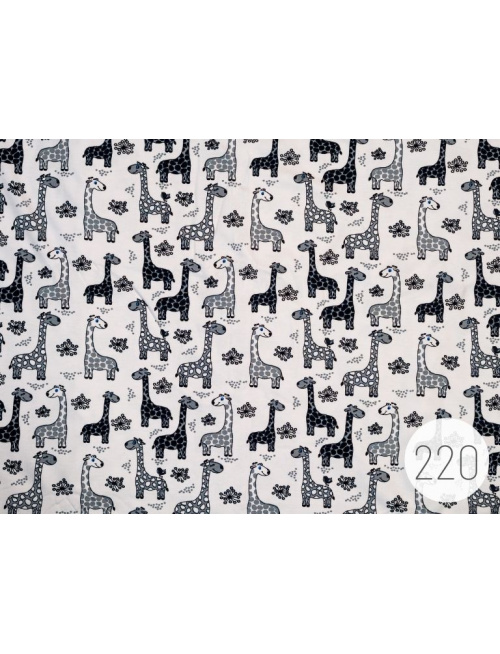 Vzorovaná úpletová šatka bez šiltu na uzol MAŤKO