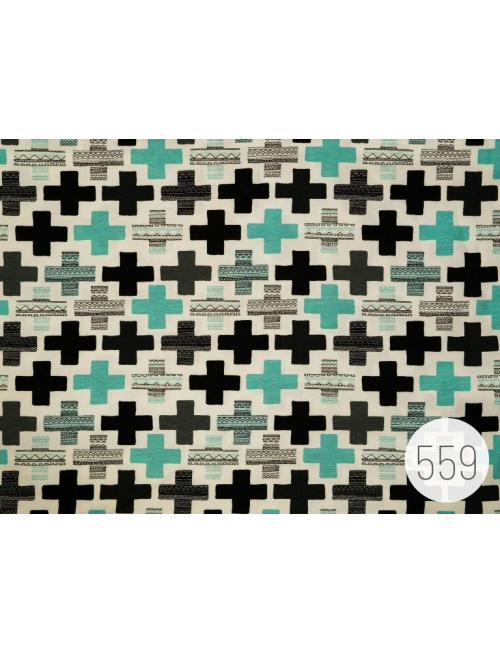 Vzorovaná úpletová šatka bez šiltu na uzol MAŤKO