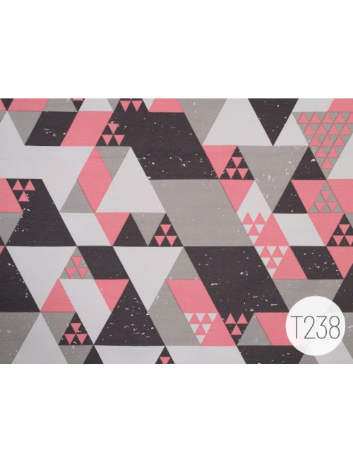 Vzorovaná tepláková šatka SUMMER bez šiltu - na viazanie