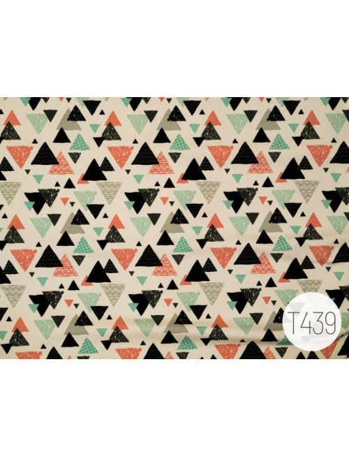 Vzorovaná tepláková šatka SUMMER bez šiltu - na viazanie