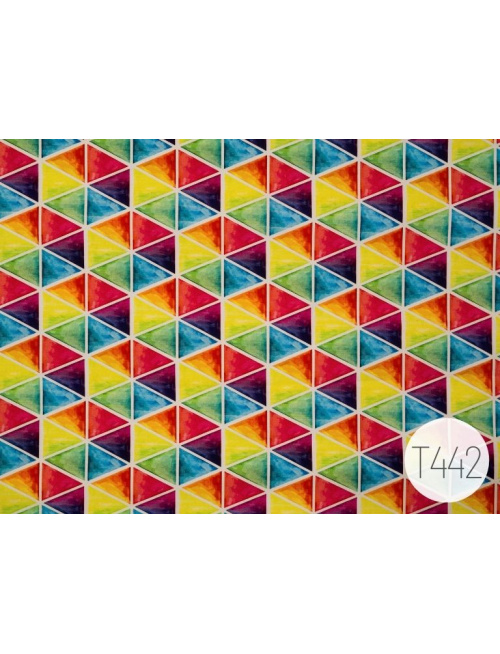 Vzorovaná tepláková šatka SUMMER bez šiltu - na viazanie