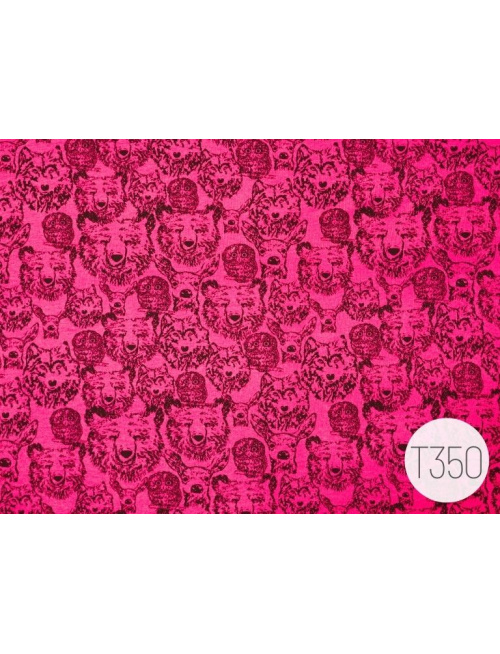 Vzorovaná tepláková šatka SUMMER bez šiltu - na viazanie