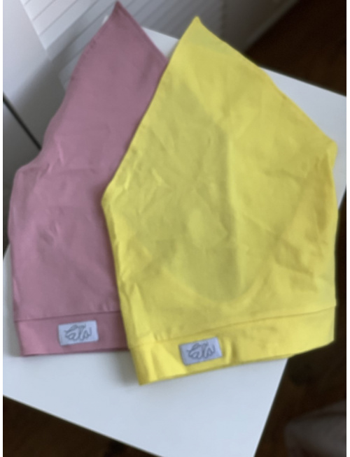 Úpletová šatka LORY bez šiltu - na pevno