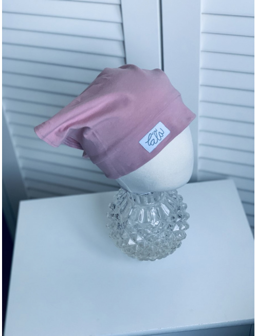 Úpletová šatka LORY bez šiltu - na pevno