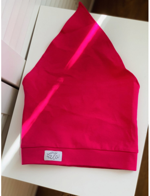 Úpletová šatka LORY bez šiltu - na pevno