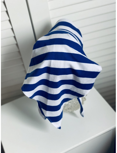 PÁSIKAVÁ úpletová šatka SUMMER so šiltom - na viazanie