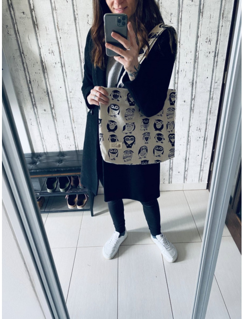 Taška SOVY - prírodná etiketa s pamiatkami