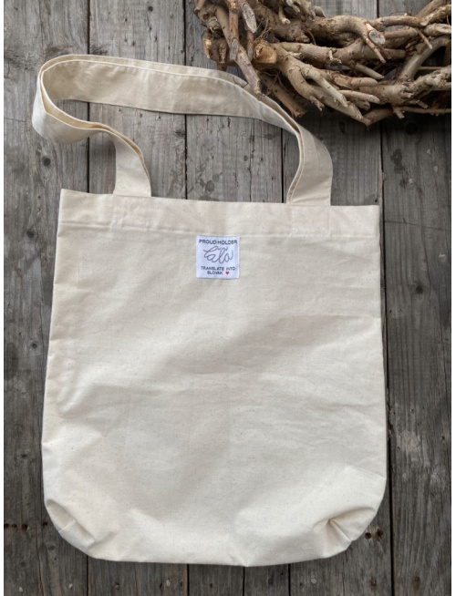 Taška z režného plátna (maslová)