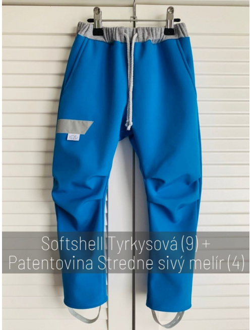 Softshell gate NEW s kaliopkovou gumkou - jeseň/ZIMA