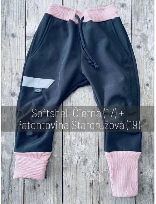 Softshell gate NEW s rastúcou manžetou - jeseň/ZIMA 