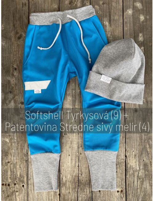 Softshell gate NEW s rastúcou manžetou - jeseň/ZIMA 