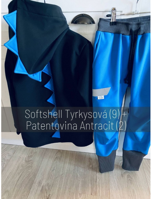 Softshell gate NEW s rastúcou manžetou - jeseň/ZIMA 