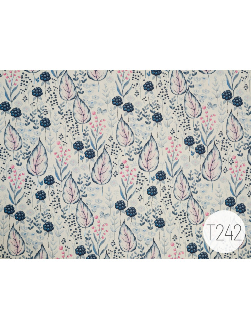 Vzorkovník - Vzorovaná teplákovina