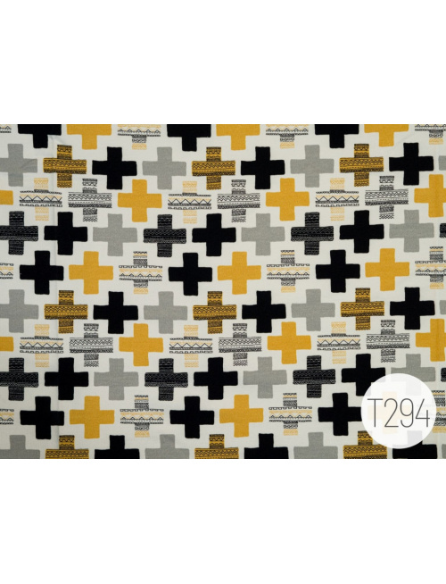 Vzorkovník - Vzorovaná teplákovina