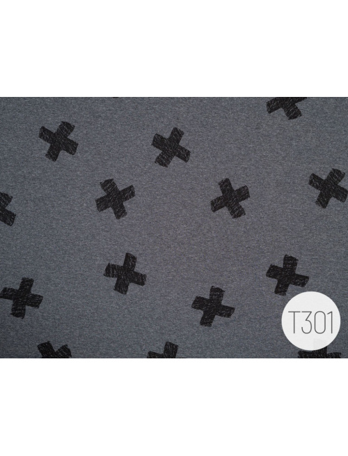 Vzorkovník - Vzorovaná teplákovina