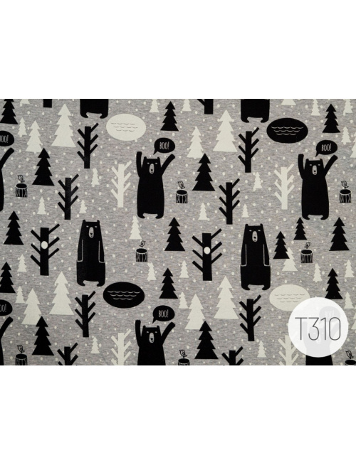 Vzorkovník - Vzorovaná teplákovina