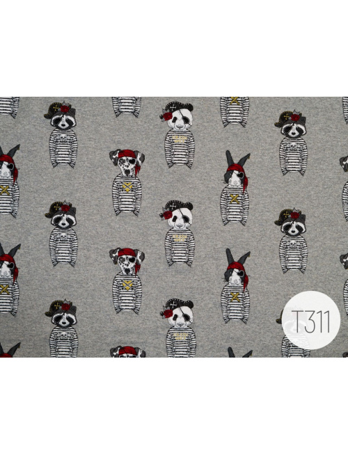 Vzorkovník - Vzorovaná teplákovina