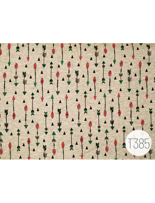 Vzorkovník - Vzorovaná teplákovina