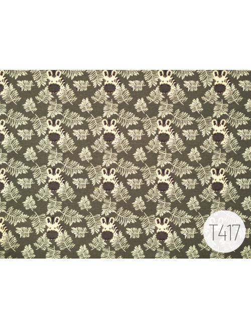 Vzorkovník - Vzorovaná teplákovina