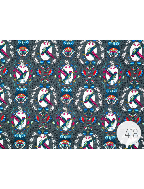 Vzorkovník - Vzorovaná teplákovina