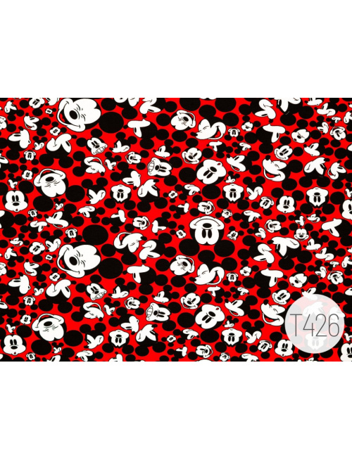 Vzorkovník - Vzorovaná teplákovina