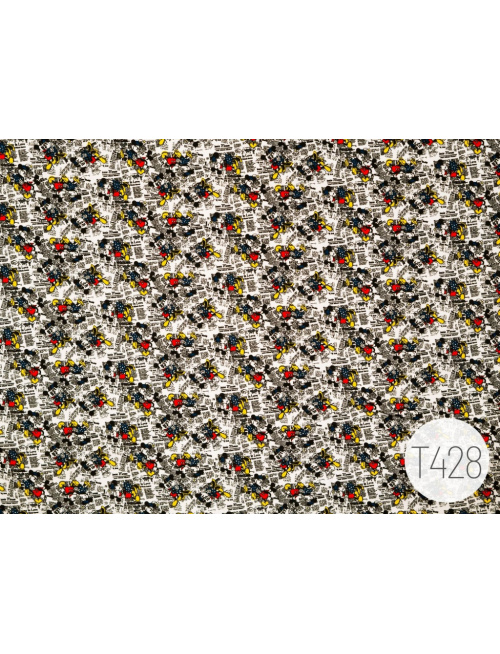 Vzorkovník - Vzorovaná teplákovina