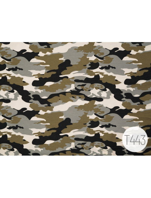 Vzorkovník - Vzorovaná teplákovina