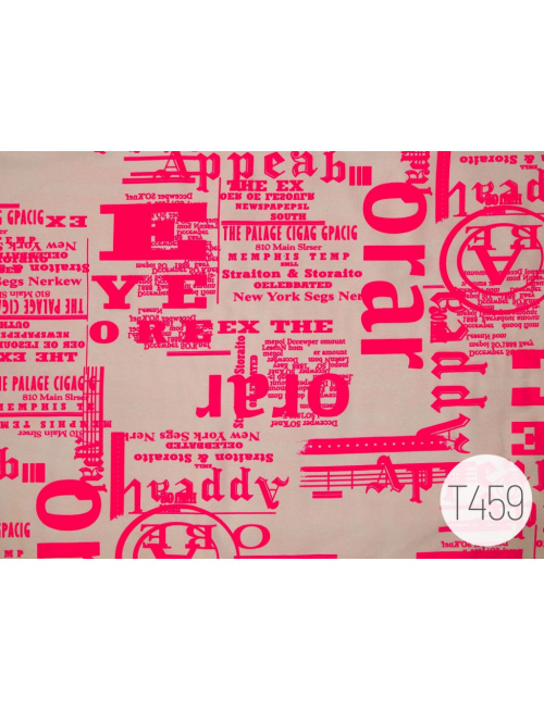 Vzorkovník - Vzorovaná teplákovina