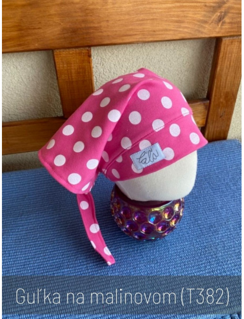 Vzorovaná tepláková šatka SUMMER bez šiltu - na viazanie