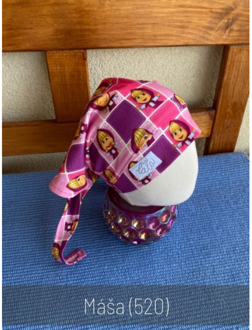 Vzorovaná úpletová šatka SUMMER bez šiltu - na viazanie