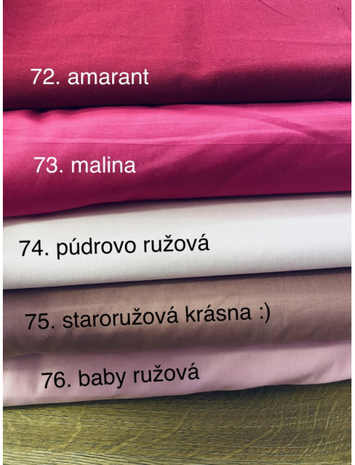 Vzorkovník - 100% pevná bavlna