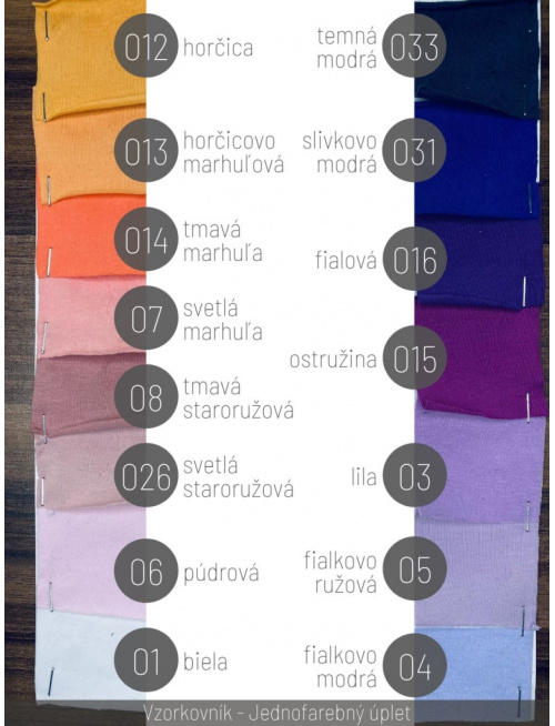 Úpletová šatka SUMMER bez šiltu - na viazanie - S BIELYM SRDIEČKOM