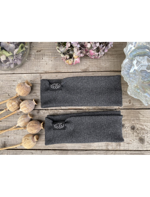 Rebro čelenka ROVNÁ - antracit melír