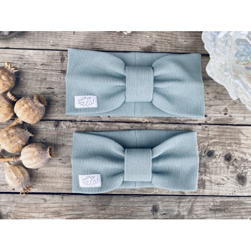 Rebro čelenka TURBAN - holubia