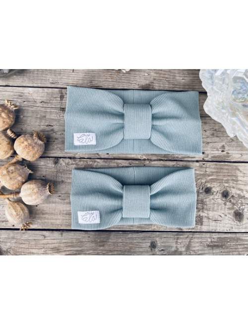 Rebro čelenka TURBAN - holubia