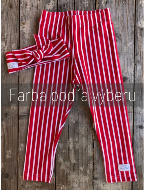 ÚPLETOVÉ legíny KLASIK - tenký pásik