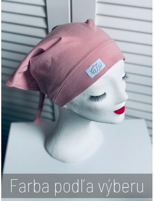 Úpletová šatka SUMMER bez šiltu - na viazanie