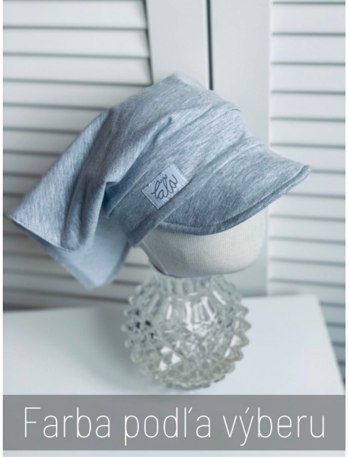 Úpletová šatka LORY so šiltom - na pevno