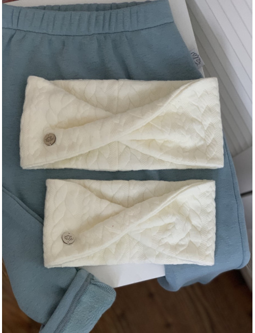 Vrkočová preklopená čelenka MASLOVÁ