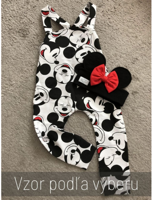 Teplákové gate na traky - vzorované